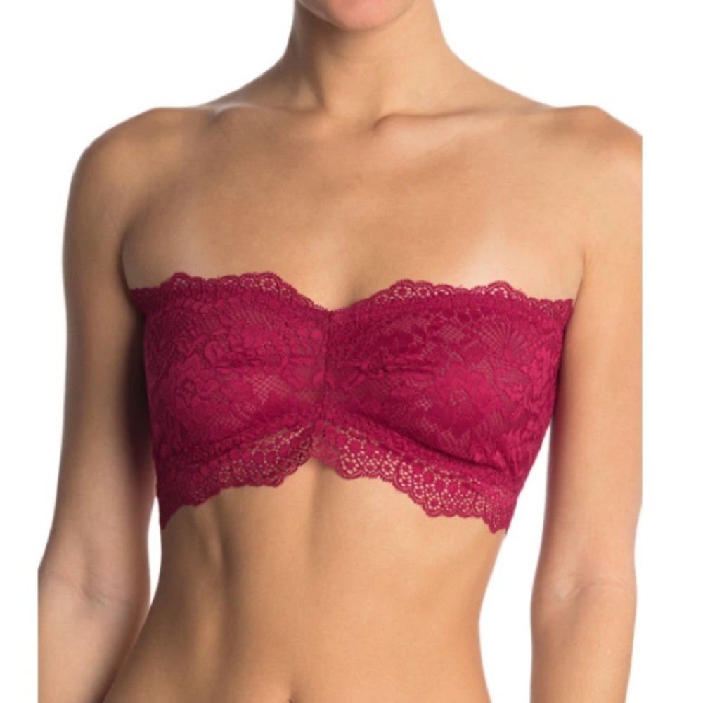 Free People Intimately Lacey Looks Bandeau Bra Size Small